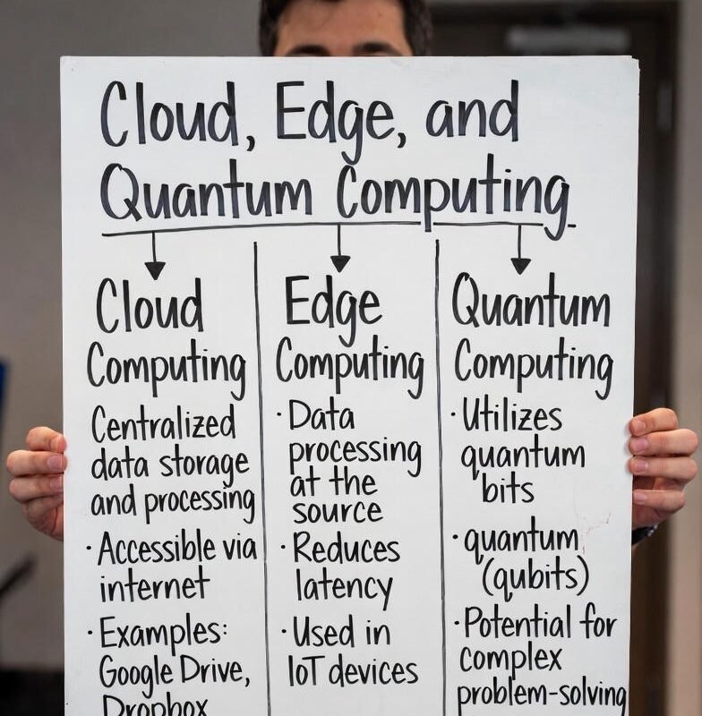 Cloud vs edge vs quantum computing